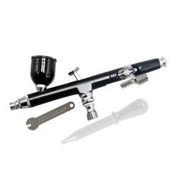 Profi Airbrush Pistole Airbrushpistole komplett set Double Action Pistolen 0.3mm