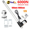 12V 1000mm Linearantrieb 5mm/s 6000N/1350lbs Hub Elektromotor für medizinisches