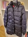 Tommy Hilfiger - Daunenjacke Damen (XL), dunkelblau mit Kapuze