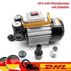 Heizölpumpe Dieselpumpe Selbstansaugend 550W 220V Pumpe Ölabsaugpumpe 60L/min