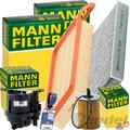 MANN FILTER INSPEKTIONSPAKET passend für FORD FIESTA 5 / 1.4 TDCI / 68 PS