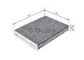 BOSCH 1 987 432 538 Innenraumfilter Filter Pollenfilter für RENAULT OPEL FIAT