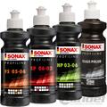 SONAX PROFILINE POLITUR-SET 4-tlg. FS 05-04 + SP 06-02 + NP 03-06 + GLASS POLISH