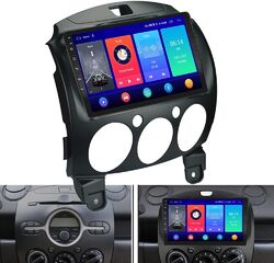 Für Mazda 2 2007-2013 Android 13 Autoradio Mit GPS Navi Bluetooth WIFI RDS 1+32G