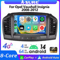 Android 14 4+64G Für Opel Insignia 2008-2013 9" Autoradio GPS Navi WiFi FM RDS