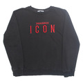 DSQUARED2 Icon Damen Sweatshirt Schwarz L