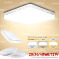 28W-72W LED Deckenleuchte Ultraflach Panel Deckenlampe Wohnzimmer Schlafzimmer