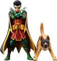 DC COMICS - Robin & Bat-Hound Rebirth 2-Pack ArtFX+ 1/10 Pvc Figure Kotobukiya