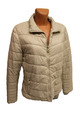 leichte Jacke Steppjacke M 40/42 Damenjacke dünne Winterjacke beige gesteppt