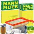 MANN FILTER INSPEKTIONSPAKET passend für 1.3D MULTIJET FIAT 500L 500X 95 PS