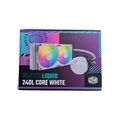 Cooler Master MasterLiquid 240L Core ARGB WHITE 240mm, weiß ohne Lüfter