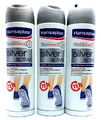 3x Hansaplast Fußspray Fuß Deo Silver Active Antitranspirant 72h Schutz 3x150 ml