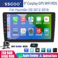 DAB+ Für Hyundai i30 2012-2016 Android13 Autoradio Carplay GPS Navi WIFI 64G KAM