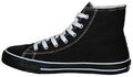 Canvas Sneaker Schuhe black Sneakers Gr. 37 38 39 40 41 42 43 44 45 46 schwarz