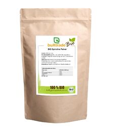 250g | Bio Spirulina Pulver | Blaualge | Bio Qualität | Buxtrade | Superfood