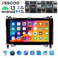 2+64G Android 13 Autoradio Carplay BT GPS Für Mercedes W169 W245 Vito W639 W906