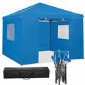 3mx3m Pavillon, Faltpavillon Wasserdicht Partyzelt Gartenzelt Klappzelt,Pavillon