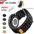 Sport Nylon Loop Armband für Garmin Venu 2 Plus SQ Vivoactive 3 4 5 255 265 745