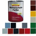 Consolan Profi Wetterschutz-Farbe 10 L Farbauswahl NEUWARE Deckfarbe Holzfarbe