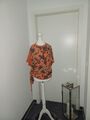 Neu Bluse Orange Boho 42 44 Tunika Shirt Esprit By C&a Viskose Top Zustand