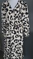 Damen Kleid Lang Gr.40/42 Stiefelkleid Abendkleid  Leoparden kleid 