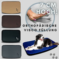 Hundematratze Orthopädische Visco Hundematte hohe Qualität XXL