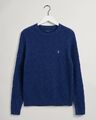 Gant Pullover Zopfmuster Rich Navy Rundhals 100% Lammwolle Größe 2XL UVP 165€