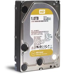 WD Gold 1TB HDD 7200rpm 6Gb/s serial ATA sATA 128MB cache 3.5inch intern RoHS co