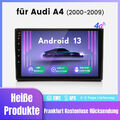 Android 13 Autoradio Für Audi A4 8E 8H B6 B7 2000-2009 GPS WIFI BT 4+64G Carplay