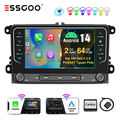 CarPlay Autoradio Android GPS Nav 2+64G Für VW GOLF 5 6 Passat Touran Tiguan EOS
