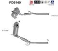 AS FD5140 Rußpartikelfilter Dieselpartikelfilter DPF für SKODA ROOMSTER (5J)