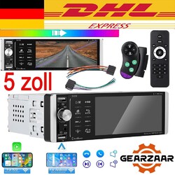 Autoradio Carplay Android Auto Mit 5 Zoll IPS Bldschirm FM Bluetooth 1 DIN Radio