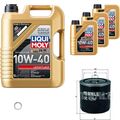 MAHLE Ölfilter 8 L LIQUI MOLY 10W-40 Leichtlauf für Hyundai Tucson 1.6