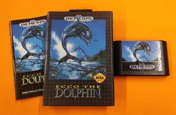 Ecco The Dolphin - US NTSC Sega Genesis Videospiel!