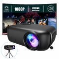 Mini Tragbarer LED Projektor Beamer Heimkino Multimedia Full HD 1080P USB HDMI