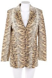 Alba Moda Blazer Vintage Animal Print D 36 nude sand beige