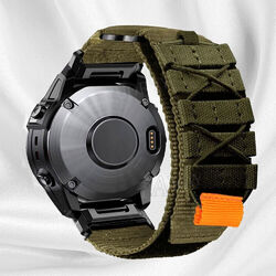 Quick Fit Nylon Sport Armband Für Garmin Fenix E 8 7 7X 6 6X Pro 5 5X Plus Epix