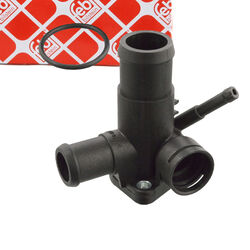 FEBI 18254 Kühlmittelflansch für VW CADDY 2 GOLF 3 PASSAT 3A VENTO 1H 1.9 Diesel