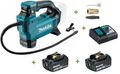 Makita DMP181Z Akku-Kompressor 18V 11,1b DMP181 + 2x Akku 3Ah + Lader + Adapter