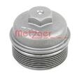 Original METZGER Deckel Ölfiltergehäuse 2370059 für Audi Seat Skoda VW