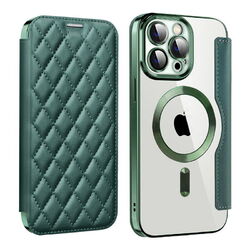 Hülle Für iPhone 16 15 14 Pro Max 13 Leder Kartenfach Magnetic Magsafe Flip Case