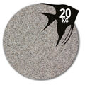 20 kg hellgrauer Aquariumsand Aquariensand Aquarienkies Aquariumkies Bodengrund 