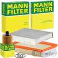 MANN-FILTER INSPEKTIONSPAKET passend für FIAT TIPO 356 357 1.6D 114-131PS/-10.20