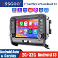 2+32G Autoradio GPS NAVI Für Audi TT MK2 8J 2006-14 Android 13 Carplay RDS WIFI