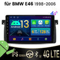 Für BMW 3er E46 M3 8Kern Autoradio Android13 GPS Navi Carplay WIFI Bluetooth 5,0