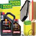 MANN INSPEKTIONSPAKET+MOTUL 5W-30 ÖL passend für MERCEDES W/S204 W/S212 C/A207