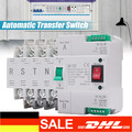 Dual Netzteil 100A,4P Automatischer Umschalter Leistungschalter Transferschalter