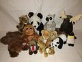 ♥ ♥ 12x KUSCHELTIER ♥ WILD TIERE WWF SEMO TY  ♥ NATURE STOFFTIER PLÜSCH ♥ ♥