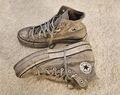 Converse Chuck Taylor All Star Platform Smoked Canvas High-Top Shoe Grey