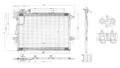 Kühler Klimaanlagen – Kondensator 606 127 HART für MERCEDES-BENZ CLS E-KLASSE